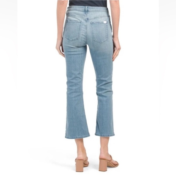 JEN7 by 7 For All Mankind Women's Cropped Kick Jeans Blue Size 18 - NWT $109 - Picture 2 of 16